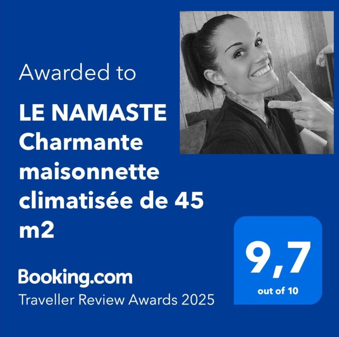 Le Namaste Charmante Maisonnette Climatisee De 45 M2 Brasles Exteriör bild